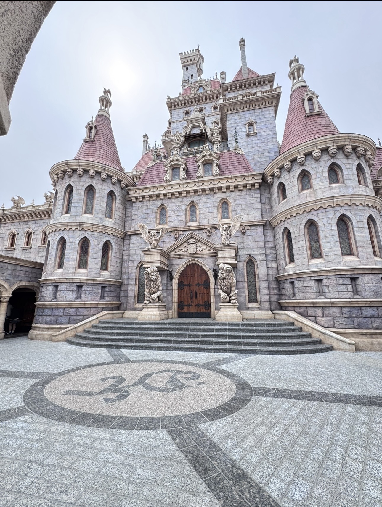 Beast Castle exterior Tokyo DisneyLand