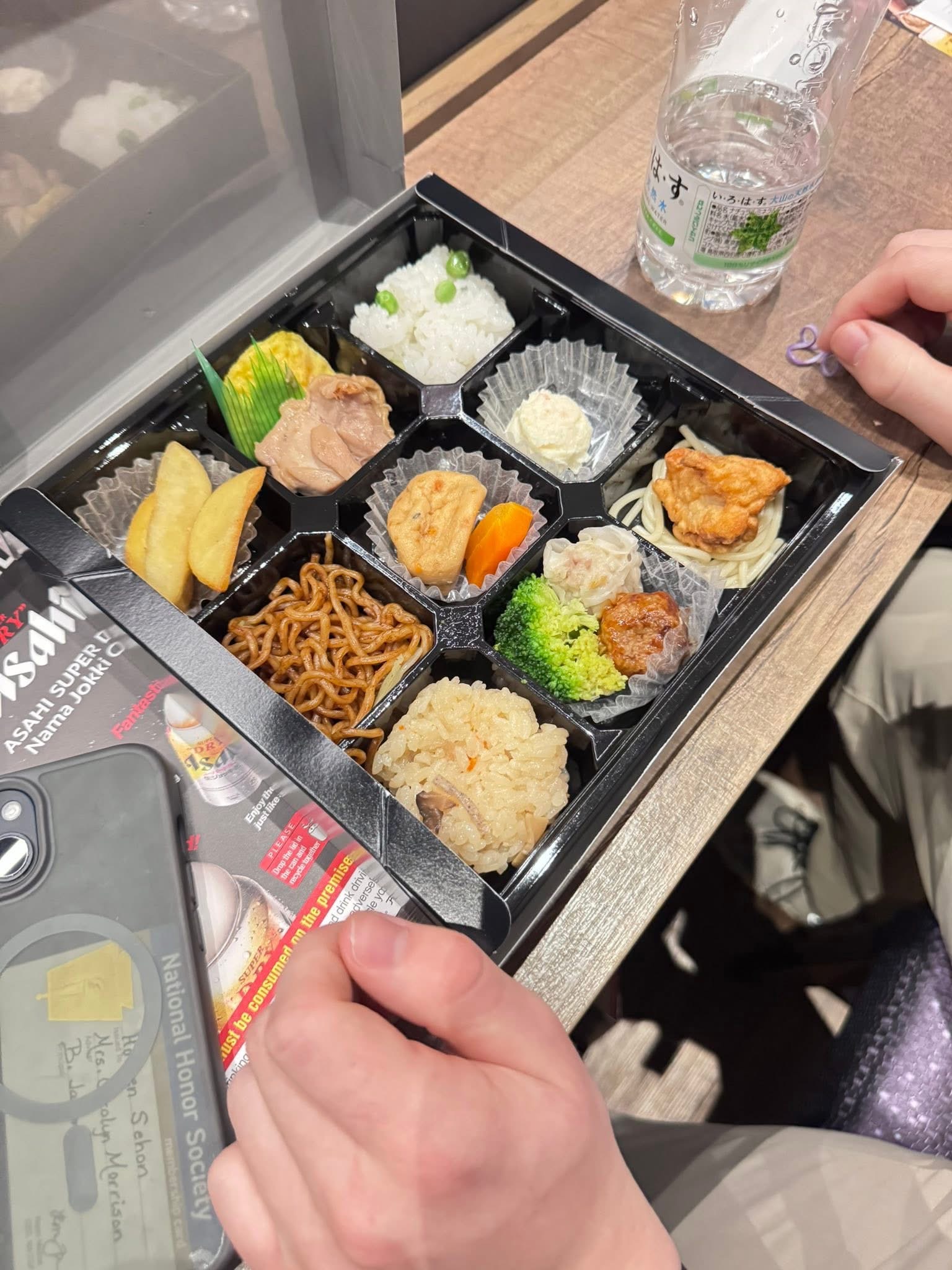 Bento box from sumo show